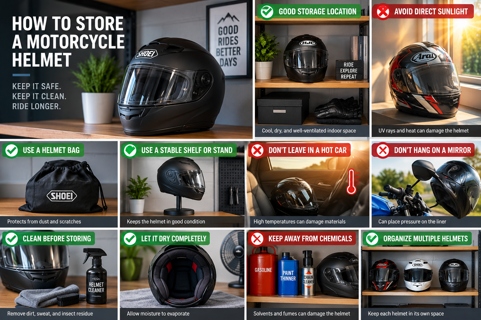 how-to-store-motorcycle-helmet